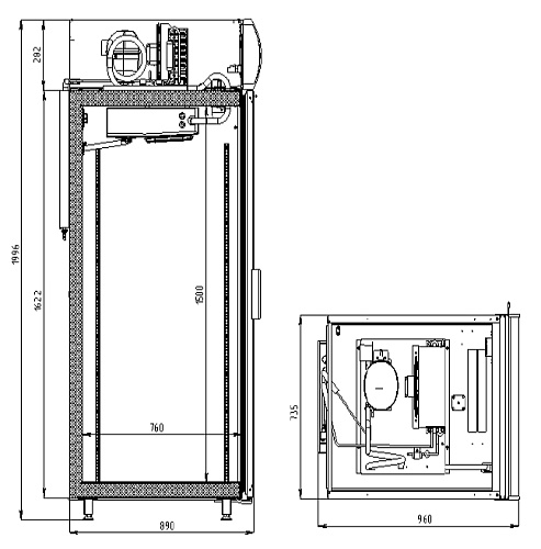 Холодильный шкаф Polair DB107-S Холодильный шкаф Polair DB107-S