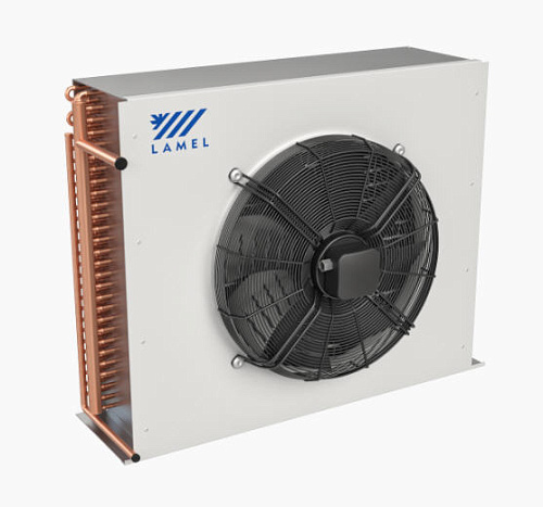 Конденсатор воздушный LAMEL серия КВ 600 (оребренная труба) Конденсатор воздушный LAMEL серия КВ 600 (оребренная труба)