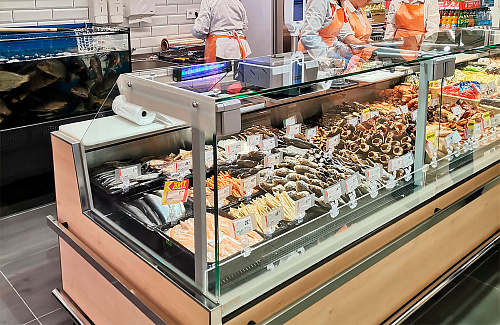 Холодильная витрина Enteco master Луара 375 ВСн универсальная с подъемными стеклами Холодильная витрина Enteco master Луара 375 ВСн универсальная с подъемными стеклами