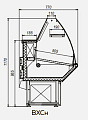 Холодильная витрина МХМ Нова ВХСн-1,0 Холодильная витрина МХМ Нова ВХСн-1,0