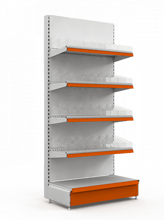 Стеллаж пристенный кондитерский Евромаркет ПС0030 Стеллаж пристенный кондитерский Евромаркет ПС0030