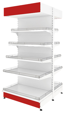 Стеллаж островной МХМ Стеллаж островной МХМ