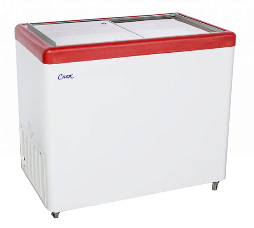Морозильный ларь Снеж МЛП-350 со стеклянной прямой крышкой Морозильный ларь Снеж МЛП-350 со стеклянной прямой крышкой