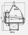Холодильная витрина МХМ Таир ВХСн-1,5 Холодильная витрина МХМ Таир ВХСн-1,5