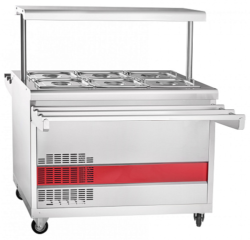 Прилавок для холодных закусок Abat ПВВ(Н)-70ПМ-НШ Прилавок для холодных закусок Abat ПВВ(Н)-70ПМ-НШ