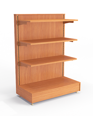 Стеллаж торцевой односторонний Евромаркет для вина и алкоголя Стеллаж торцевой односторонний Евромаркет для вина и алкоголя