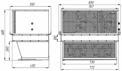 Холодильный моноблок Polair MB214ST Холодильный моноблок Polair MB214ST