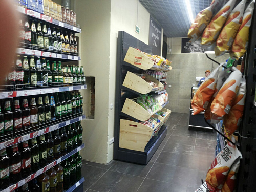 Пристенный стеллаж Евромаркет ХС0066 компактный Пристенный стеллаж Евромаркет ХС0066 компактный