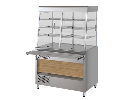 Прилавок-витрина холодильный электрический МХМ ПВХЭ15 серия ШЕФ 1500 Прилавок-витрина холодильный электрический МХМ ПВХЭ15 серия ШЕФ 1500