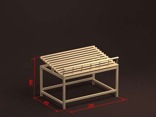 Стол для хлеба Евромаркет Б017 EM-02.217.000 СБ Стол для хлеба Евромаркет Б017 EM-02.217.000 СБ