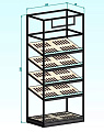 Хлебный стеллаж Евромаркет Onyx 1000 ХС0004 Хлебный стеллаж Евромаркет Onyx 1000 ХС0004