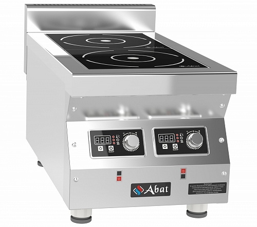 Плита профессиональная индукционная настольная Abat КИП-27Н-3,5 Плита профессиональная индукционная настольная Abat КИП-27Н-3,5