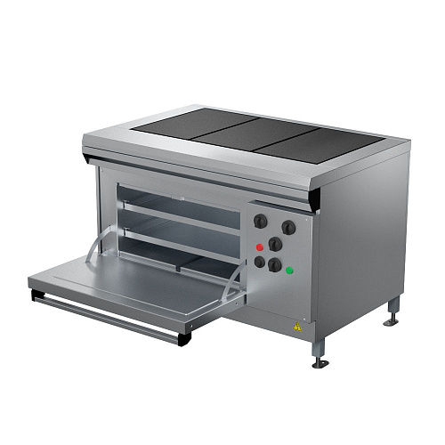 Плита промышленная электрическая 3-х конфорочная ПЭ-0,51ШП Плита промышленная электрическая 3-х конфорочная ПЭ-0,51ШП