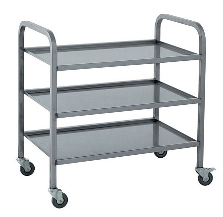 Тележка сервировочная Атеси ТС-Л-3-800.500.850-02 (ТС-3) Тележка сервировочная Атеси ТС-Л-3-800.500.850-02 (ТС-3)