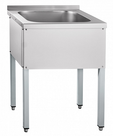 Ванна моечная односекционная Abat ВМП-6-1-5РЧ крашеный каркас Ванна моечная односекционная Abat ВМП-6-1-5РЧ крашеный каркас