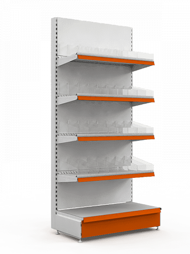Стеллаж пристенный кондитерский Евромаркет ПС0030 Стеллаж пристенный кондитерский Евромаркет ПС0030