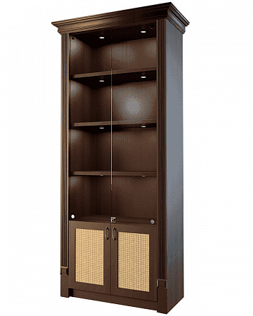 Винный шкаф Евромаркет ВШ00435 со стеклянными дверцами LD 001-CT Винный шкаф Евромаркет ВШ00435 со стеклянными дверцами LD 001-CT