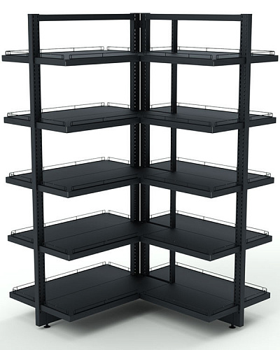 Модуль островной Евромаркет СВ0040 высокий, 2-х секционный Модуль островной Евромаркет СВ0040 высокий, 2-х секционный