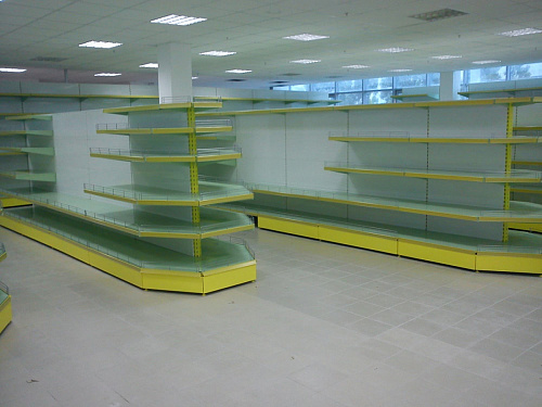 Стеллаж торцевой Евромаркет ТС0025 трапециевидный Стеллаж торцевой Евромаркет ТС0025 трапециевидный