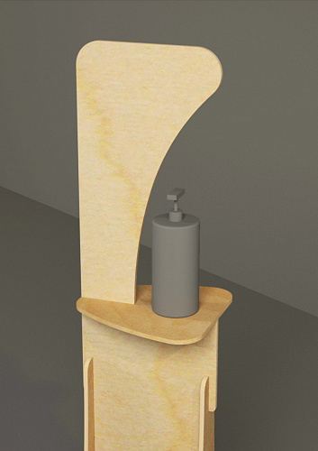 Напольная стойка V7756 Евромаркет ДС00285 Напольная стойка V7756 Евромаркет ДС00285