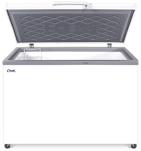 Морозильный ларь Снеж МЛК-400 с глухой нержавеющей крышкой Морозильный ларь Снеж МЛК-400 с глухой нержавеющей крышкой