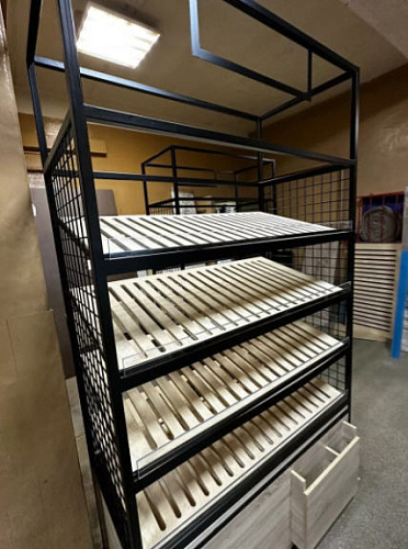 Хлебный стеллаж Евромаркет Onyx 1000 ХС0004 Хлебный стеллаж Евромаркет Onyx 1000 ХС0004