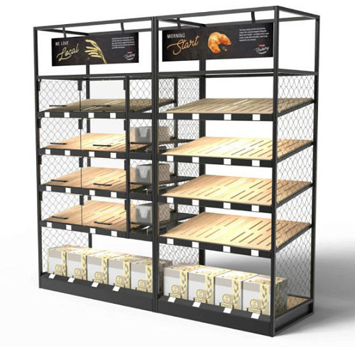 Хлебный стеллаж Евромаркет Onyx 1000 ХС0004 Хлебный стеллаж Евромаркет Onyx 1000 ХС0004