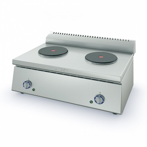 Промышленная профессиональная электроплита-600 Таверна-2005 2-х конфорочная Атеси Промышленная профессиональная электроплита-600 Таверна-2005 2-х конфорочная Атеси