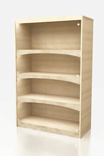 Винная витрина – шкаф Евромаркет из ЛДСП с дверцами BD 001 Винная витрина – шкаф Евромаркет из ЛДСП с дверцами BD 001