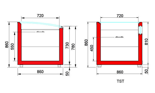Ларь-бонета Arneg 2 URANO Ларь-бонета Arneg 2 URANO