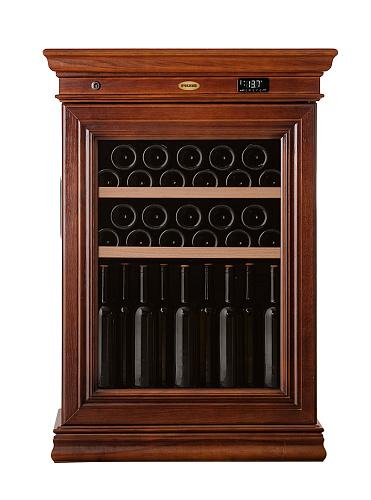 Шкаф винный бытовой ШВ-39 POZIS М в облицовке из дуба Шкаф винный бытовой ШВ-39 POZIS М в облицовке из дуба