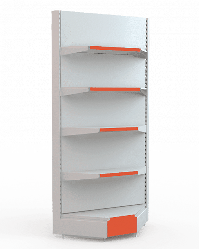 Угловой стеллаж Евромаркет УС0011 внутренний Угловой стеллаж Евромаркет УС0011 внутренний