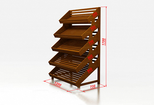 Пристенный хлебный стеллаж Евромаркет Б019 с пятью полками без накопителя EM-02.219.000 СБ Пристенный хлебный стеллаж Евромаркет Б019 с пятью полками без накопителя EM-02.219.000 СБ