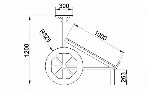 Стеллаж овощной Евромаркет Ф006 с наклоненной полкой EM-02.106.000 СБ Стеллаж овощной Евромаркет Ф006 с наклоненной полкой EM-02.106.000 СБ