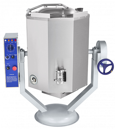 Котел пищеварочный электрический Abat КПЭМ-60-ОМР со сливным краном Котел пищеварочный электрический Abat КПЭМ-60-ОМР со сливным краном