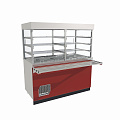 Прилавок-витрина холодильный Abat ПВВ(Н)-70Е-С-01-НШ серия Сэйла Прилавок-витрина холодильный Abat ПВВ(Н)-70Е-С-01-НШ серия Сэйла