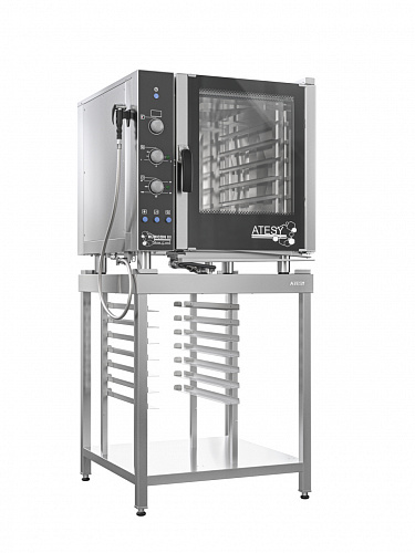 Пароконвектомат Атеси Рубикон АПК-6-1.1-03-1 инжекторный Пароконвектомат Атеси Рубикон АПК-6-1.1-03-1 инжекторный