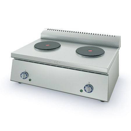 Промышленная профессиональная электроплита-600 Таверна-2005 2-х конфорочная Атеси Промышленная профессиональная электроплита-600 Таверна-2005 2-х конфорочная Атеси