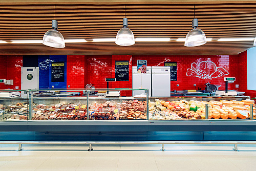 Холодильные витрины Brandford Aurora SQ 125 рыба на льду Холодильные витрины Brandford Aurora SQ 125 рыба на льду