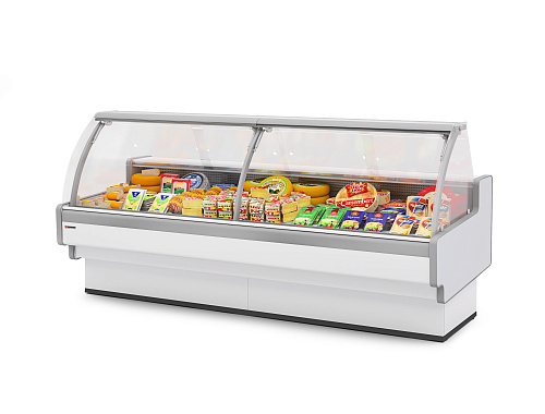 Холодильные витрины Brandford Aurora Slim 250 рыба на льду self Холодильные витрины Brandford Aurora Slim 250 рыба на льду self