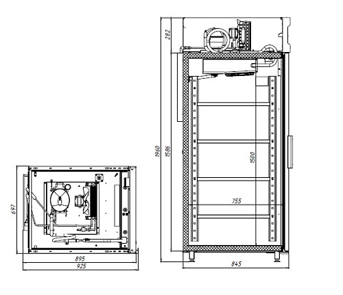 Фармацевтический шкаф Polair ШХФ-0,7 Фармацевтический шкаф Polair ШХФ-0,7