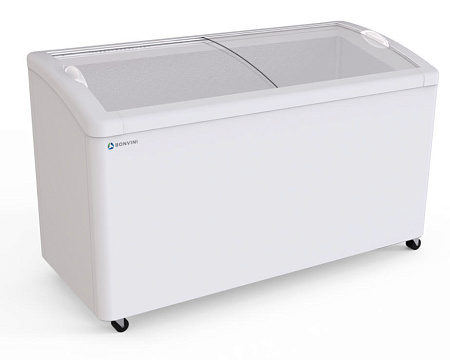 Морозильный ларь Bonvini BFB 1601 T с гнутым стеклом Морозильный ларь Bonvini BFB 1601 T с гнутым стеклом