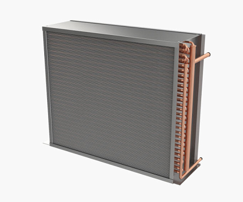 Конденсатор воздушный LAMEL серия КВ 600 (оребренная труба) Конденсатор воздушный LAMEL серия КВ 600 (оребренная труба)