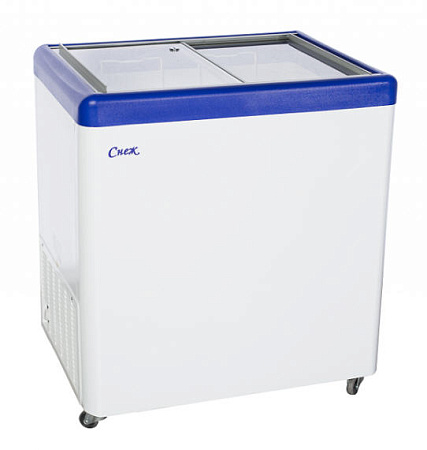 Морозильный ларь со стеклянной крышкой Снеж МЛП-250 Морозильный ларь со стеклянной крышкой Снеж МЛП-250