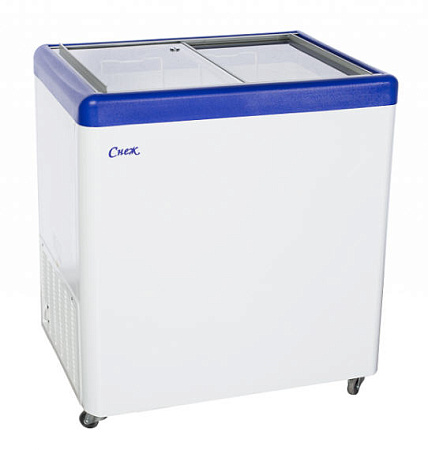 Морозильный ларь со стеклянной крышкой Снеж МЛП-250 Морозильный ларь со стеклянной крышкой Снеж МЛП-250