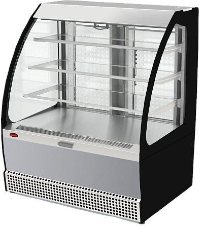 Кондитерская холодильная витрина МХМ Veneto VSo-1,3 нерж. Кондитерская холодильная витрина МХМ Veneto VSo-1,3 нерж.