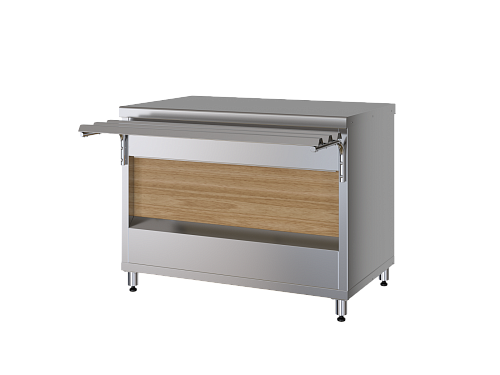 Прилавок нейтральный без полок МХМ ПН11 (1120мм) серия ШЕФ 1120 Прилавок нейтральный без полок МХМ ПН11 (1120мм) серия ШЕФ 1120