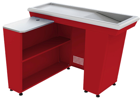 Кассовый бокс КБ-1,5-1Н одинарный накопитель (красный) Кассовый бокс КБ-1,5-1Н одинарный накопитель (красный)