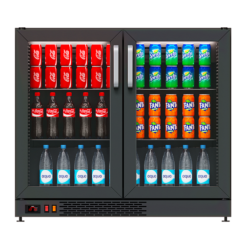 Барный шкаф-стол Polair TD102-Bar без столешницы Барный шкаф-стол Polair TD102-Bar без столешницы