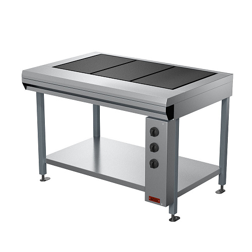 Плита промышленная электрическая 3-х конфорочная ПЭ-0,51С Плита промышленная электрическая 3-х конфорочная ПЭ-0,51С